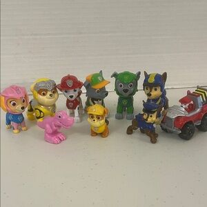 Paw Patrol Characters Lot of 10